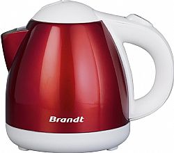 BRANDT BO811R JUG 0.8L BOUILLOIRE COMPACT RED-WHITE COLOR 1190W