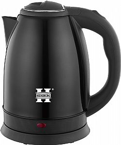 HERZBERG HG-5011BK KETTLE 1.8L AUTO SHUT-OFF BLACK COLOR 1500W